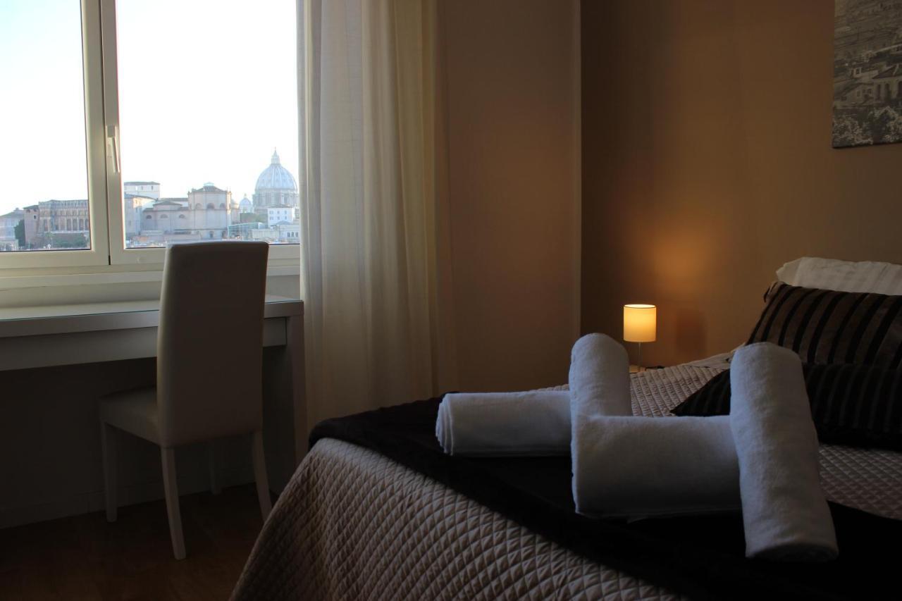Panoramic View Of St. Peter Appartement Rome Buitenkant foto