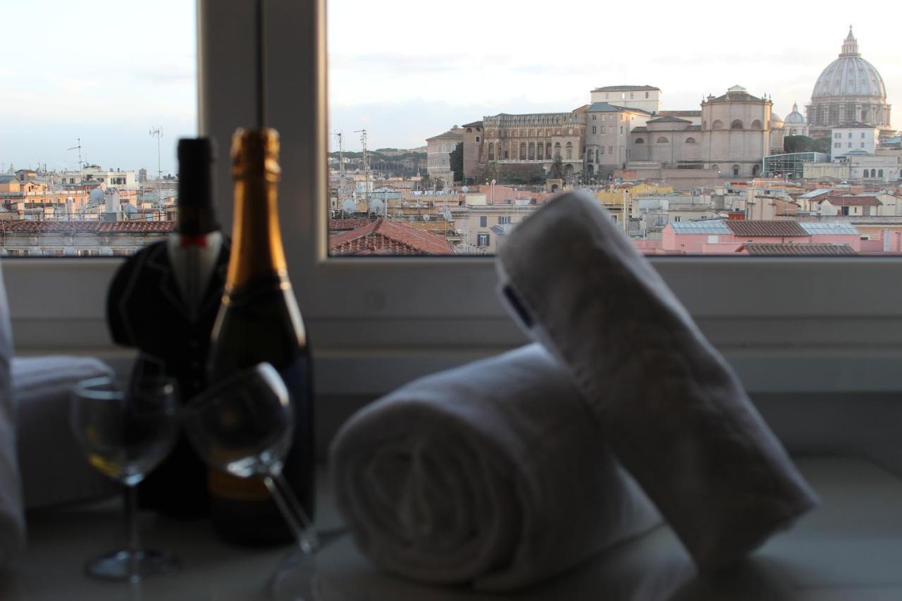 Panoramic View Of St. Peter Appartement Rome Buitenkant foto