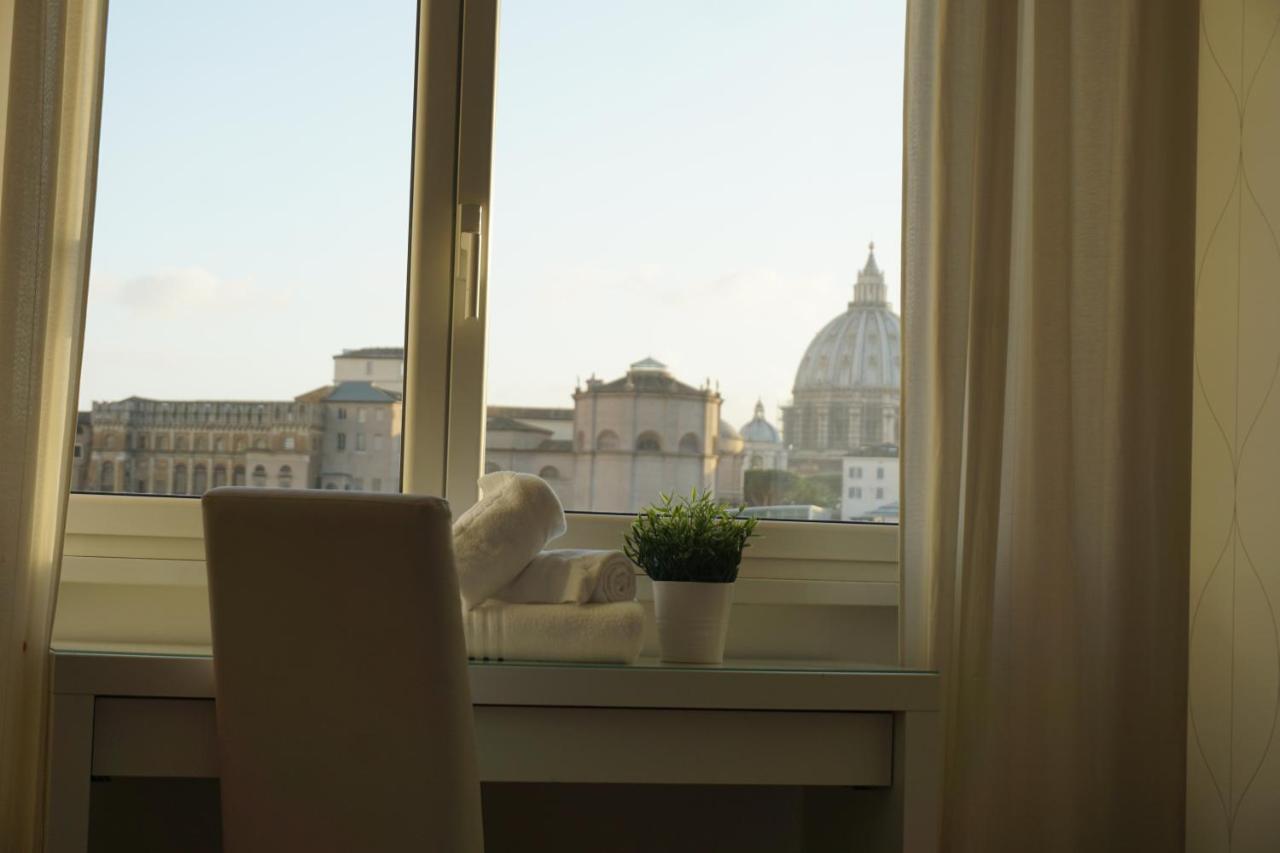 Panoramic View Of St. Peter Appartement Rome Buitenkant foto